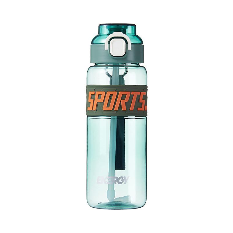 

Plastic Water Bottle For Men Women With Eco Friendly Single Layer Design For Outdoor And Office Use 750ml зелёный