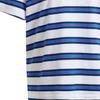 Adidas Sport Performance Series SS24 Comfortable Crew Neck Striped Short Sleeve T-Shirt Unisex Tops Blue IR5822