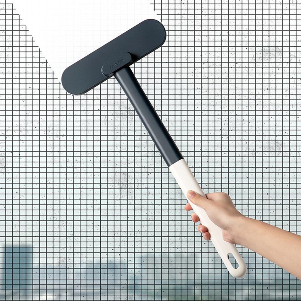 Window Screen Cleaning Brush Wet Dry Dust Dirt Debris Scraper Plastic Hotel Mirror Wiper Scraping Tools Accessories
