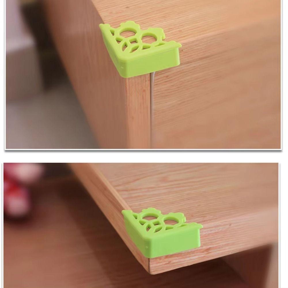8Pcs Hollow Out Table Corner Guard Soft Furniture Bumper Edge Guard Cover Children Safety