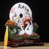 Century of Harmony Wedding Ornament: Elegant Gift for Friends & Newlyweds - Perfect for Living Room, Entrance, or Wine Cabinet Décor
