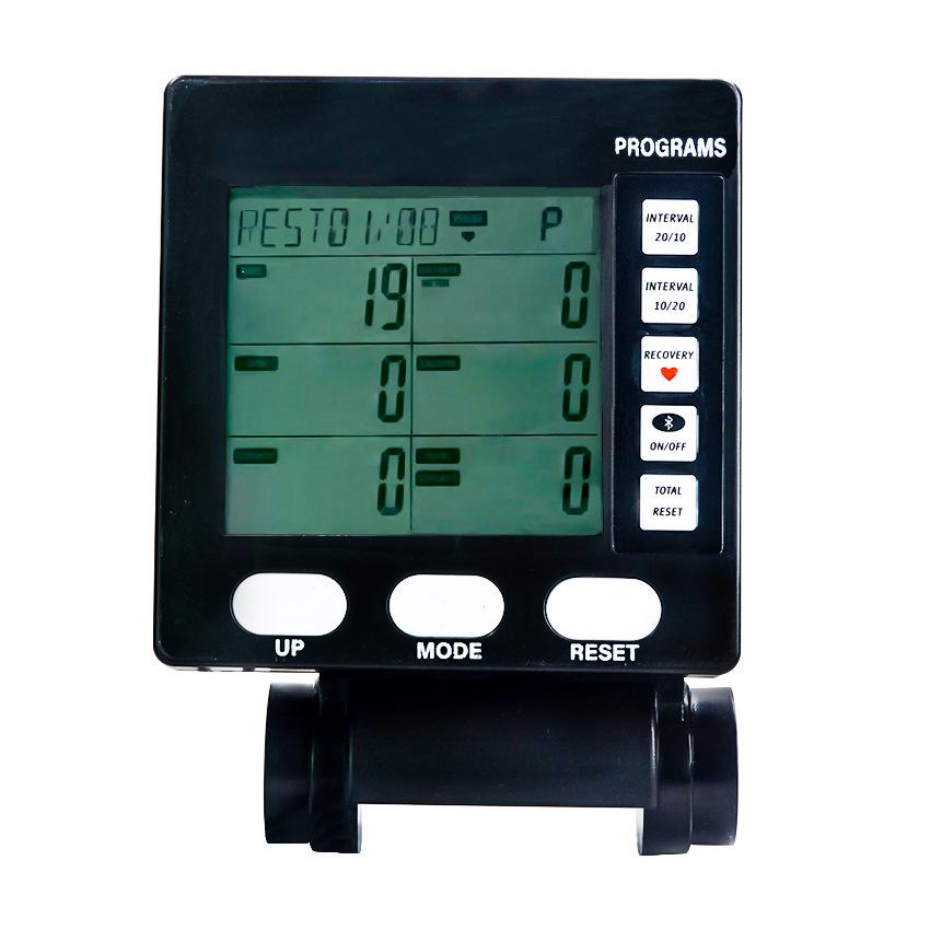 Bluetooth-Enabled Rowing Machine Display Screen with Electronic Counter and Fitness App Integration
