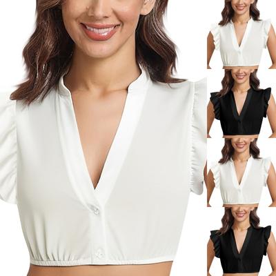 Ladies Elegant Classic Beer Festival Regular Bottoming Lace Stitching Small Shirt Top