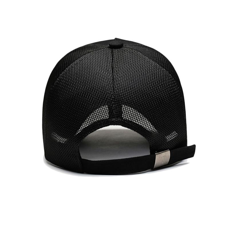 Summer Breathable Mesh Baseball Cap Solid Color Sunscreen Capoutdoor Sports Cap