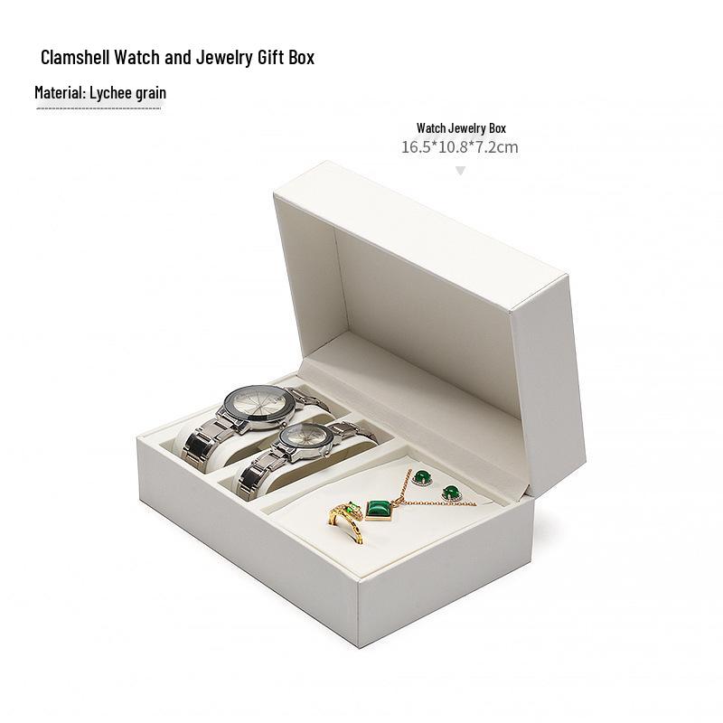 PU Watch Box: Flip-Top Display & Storage for a High-End Feel