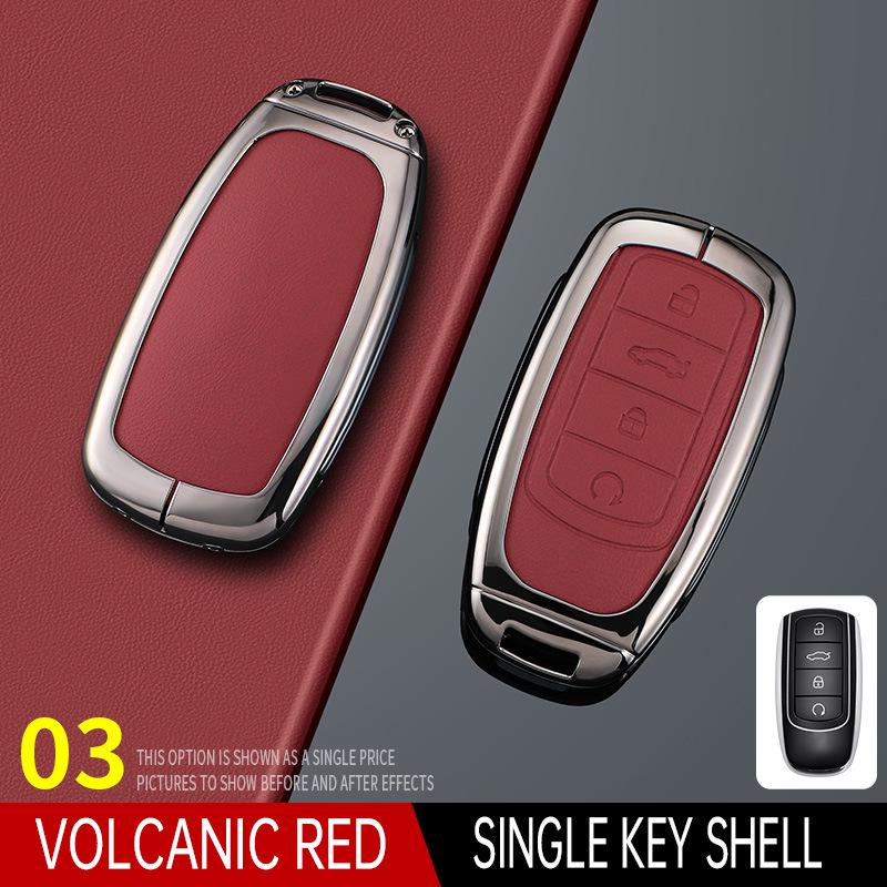 

Chery Key Case: Protective Alcantara Shell for Tiggo 8, Tiggo 9, Arrizo 5, Tiggo 7 OPP Bag