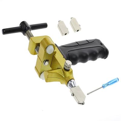 Tile Cutter Kit Glass Cutter Professional Diamond Tipped Glass Tool Window Craft For Portable Hand Tools Tile Cutting Machine