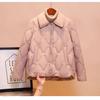 Duck @light and thin short down jacket women's new model small autumn and winter loose fashion solid color women's coat