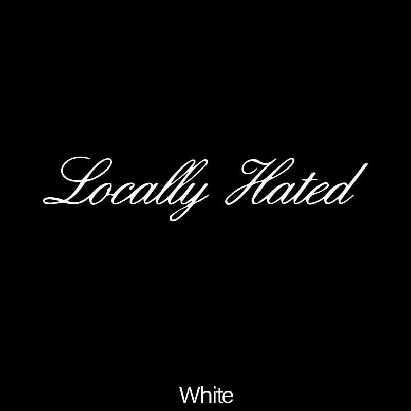 

Местно Ненавидимые Автомобильные Наклейки Водонепроницаемые Автомобильные Декали Съемный Декор Буквами для Окна Автомобиля Лобового Стекла Бампера Наклейки для Украшения 15X3CM