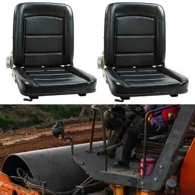 Asiento Universal para Carretilla Elevadora Ajustable Fiable Ergonómico Cómodo Asiento para Tractor para Cargador Fregadora Cortacésped de Conducción Bulldozer