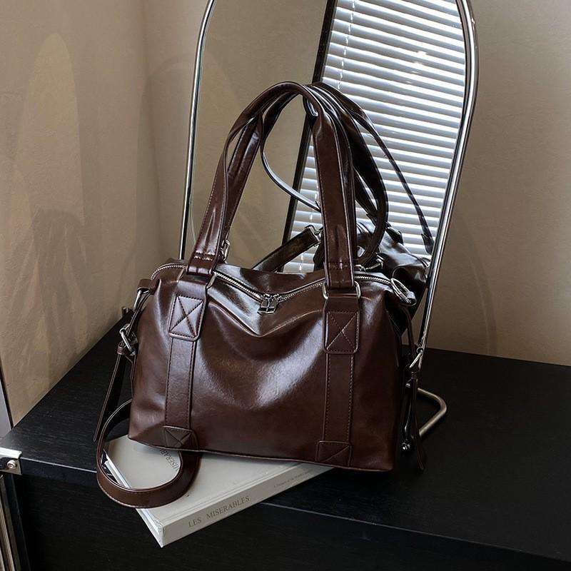 Retro Large-capacity Bag Women s Commuter All-matching Cross-body Fashionable Shoulder Tote 33x14x23