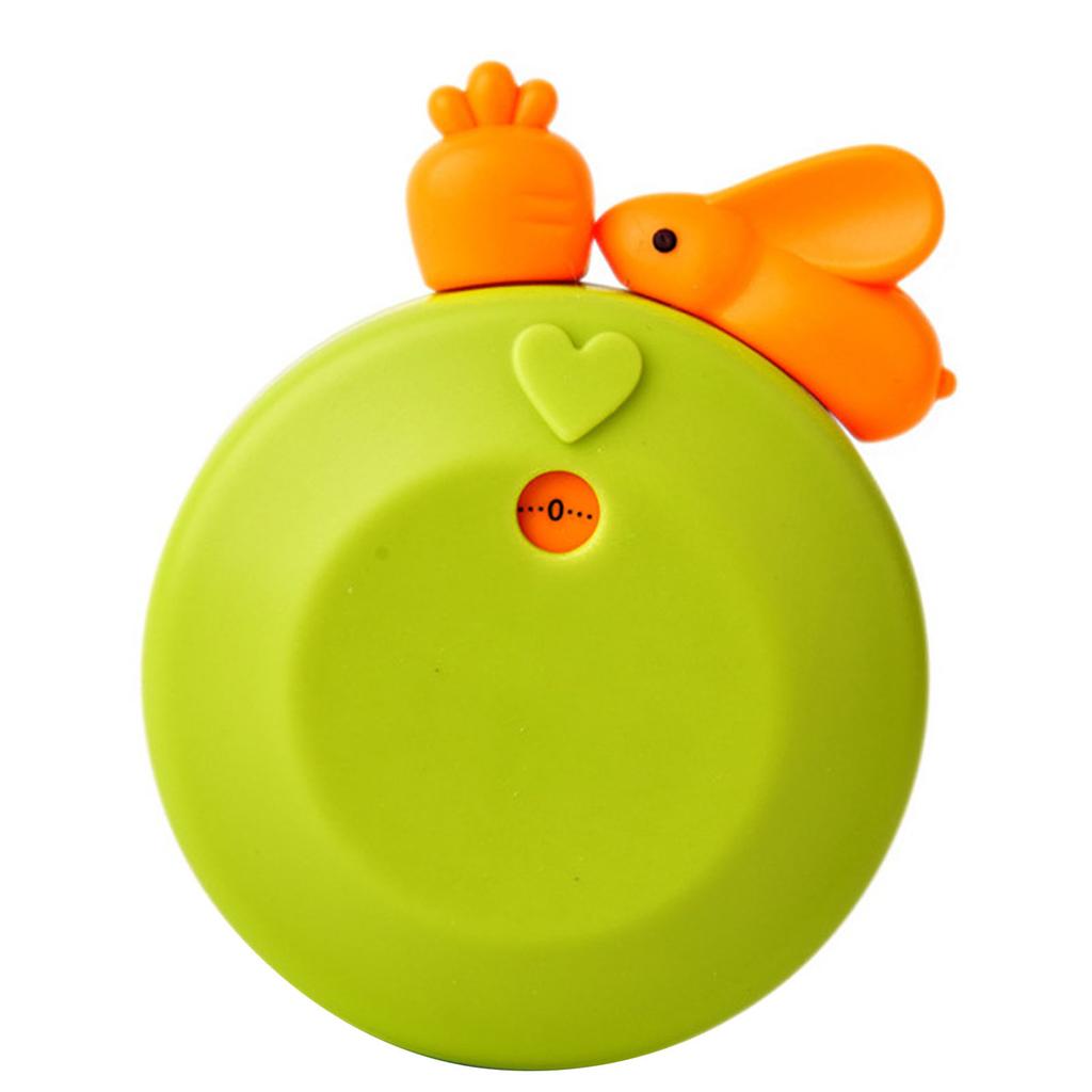 Kitchen Timer Cute Cartoon Adsorption Type Mechanical Countdown Timer for Classroom Home Laboratory Rding Room