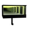 Car Key Holder Wall Mount Key Organizer with LED Light Garage Key Hanger Entryway Mail Door Home Office Keychain Storage Rack