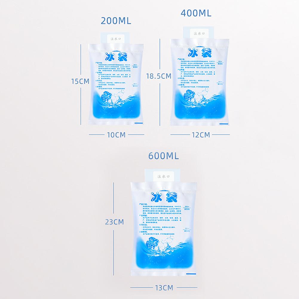 5pcs Gel Ice Packs Reusable Cold Compress Packs For Injuries,Pain Relief,Safe Eco-Friendly Hot And Cold Gel Iceing Bag