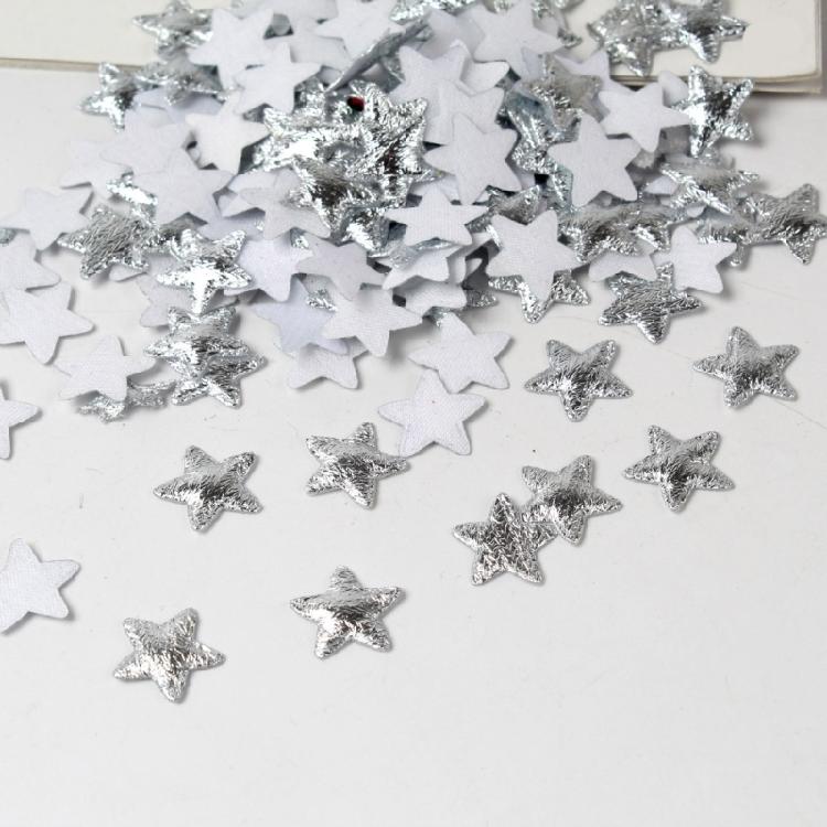 5 Packs Star Patches Iron on Patches Glittering Star Appliques Decorative Patches for Party Holiday