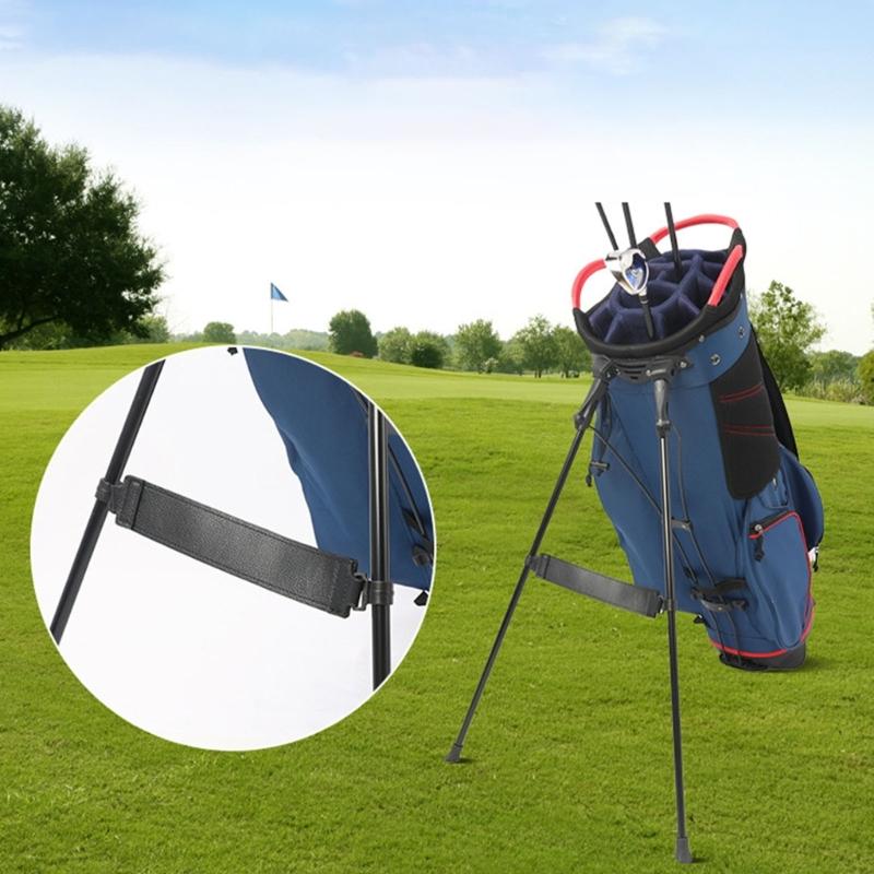 1Pc Golf Bag Stand Attachment Golf Stand Bag Leg Holder Fixation Strap Golf Stand Bag Leg Stabilizer Strap Enduring