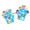 2Pcs Animals Felt Story Finger Puppets DIY Making Kit Education Gift Interactive for Home Classroom Activities Early Learning