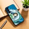 Spirited Away H-Haku C-Chihiro  Phone Case For Samsung Galaxy A73,A72,A71,A70,A53,A52,A51,Soft Silicone Black Cover