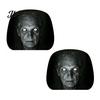Anti-fouling Car Seat Protectors 2Pcs Ghost Face Headrest Covers, Halloween Horror Decorations, Easy Installation Sleeves Universal Fit Washable