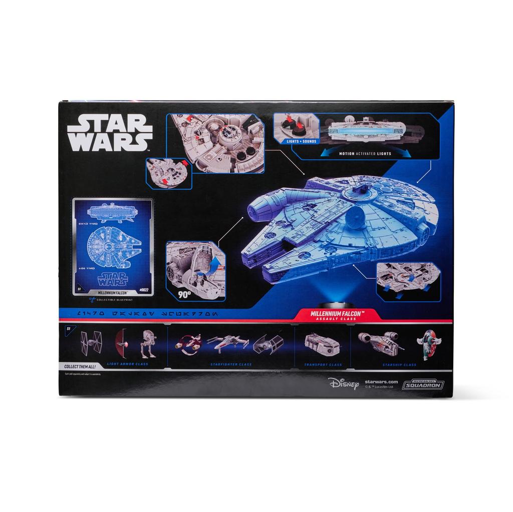 Star Wars Micro Galaxy Assault Class Millennium Falcon Fahrzeug (2024) Nicht maßstabsgetreu