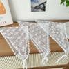 Floral Lace Hair Scarf Retro Triangle Scarf Party Headscarf  Korean Fashion