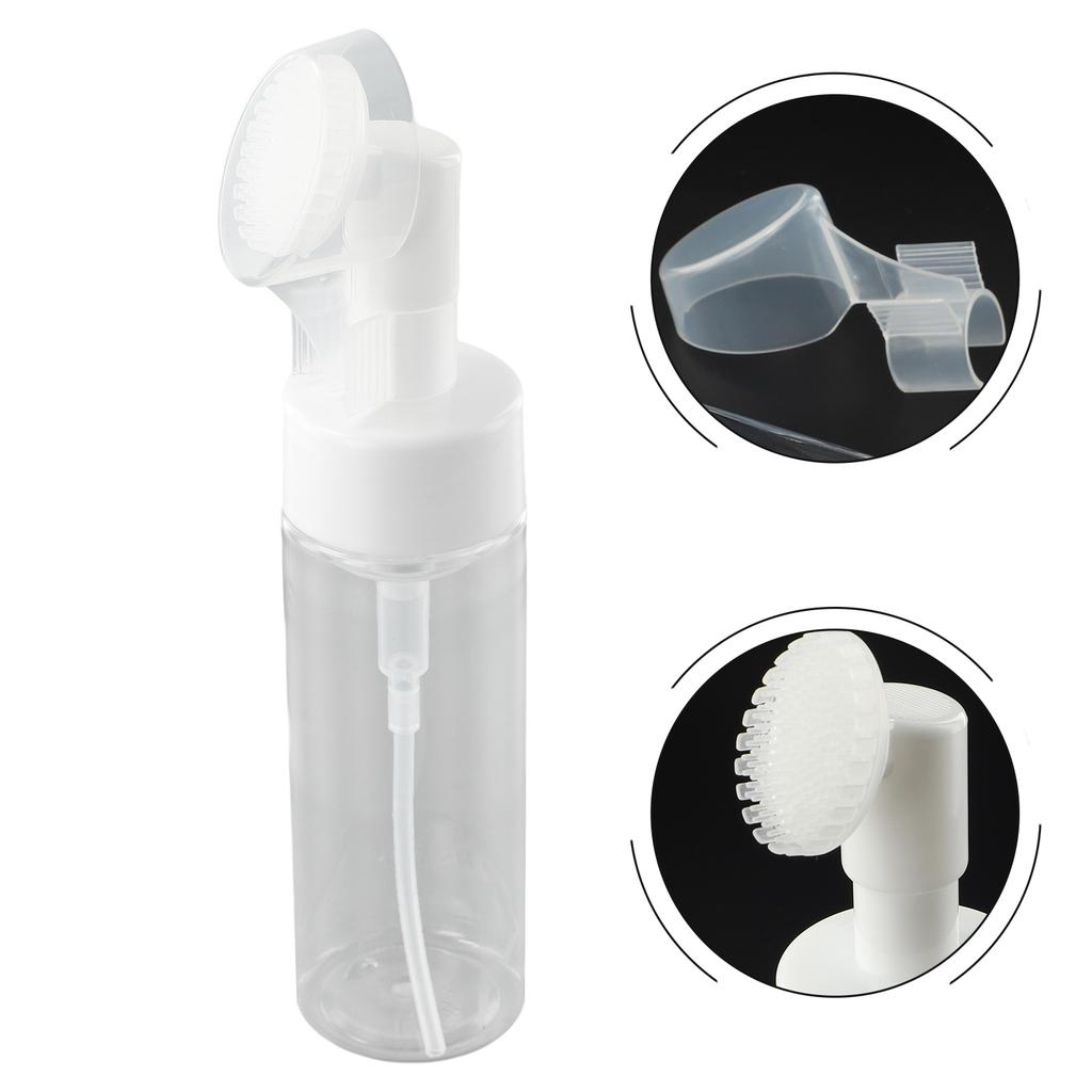 Mousse Liquid Dispenser Sparkling Bottle Cleanser Clean Plastic Portable