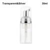 Foaming Bottle Plastic Foam Pump Bottle Empty Face Eyelashes Cosmetic Bottle Shampoo Shower Gel Soap Dispenser Home Bath Supply