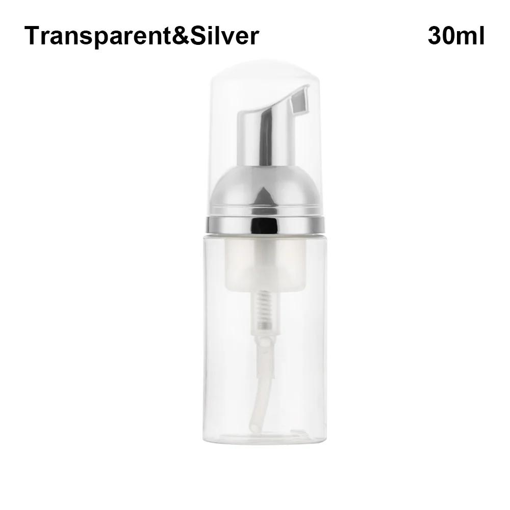Foaming Bottle Plastic Foam Pump Bottle Empty Face Eyelashes Cosmetic Bottle Shampoo Shower Gel Soap Dispenser Home Bath Supply
