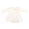 Tulle ruffled romper [Aenak] (90, off-white)