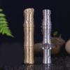 Outdoor Stainless Steel Bamboo-Style Whistle