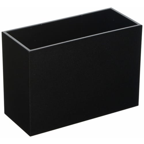 

Многофункциональная подставка для палочек для еды с отделкой черным сухим лаком (разделители продаются отдельно), 14.1 x 6.2 x 10см, АБС-пластик (идантификационный номер продукта: 7-788-1), подходящий f