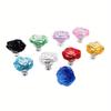 1pc 50mm Crystal Rose Glass Clear Knob Furniture Kitchen Drawer Cabinets Handles Dresser Closet Pulls Furniture Hardware
