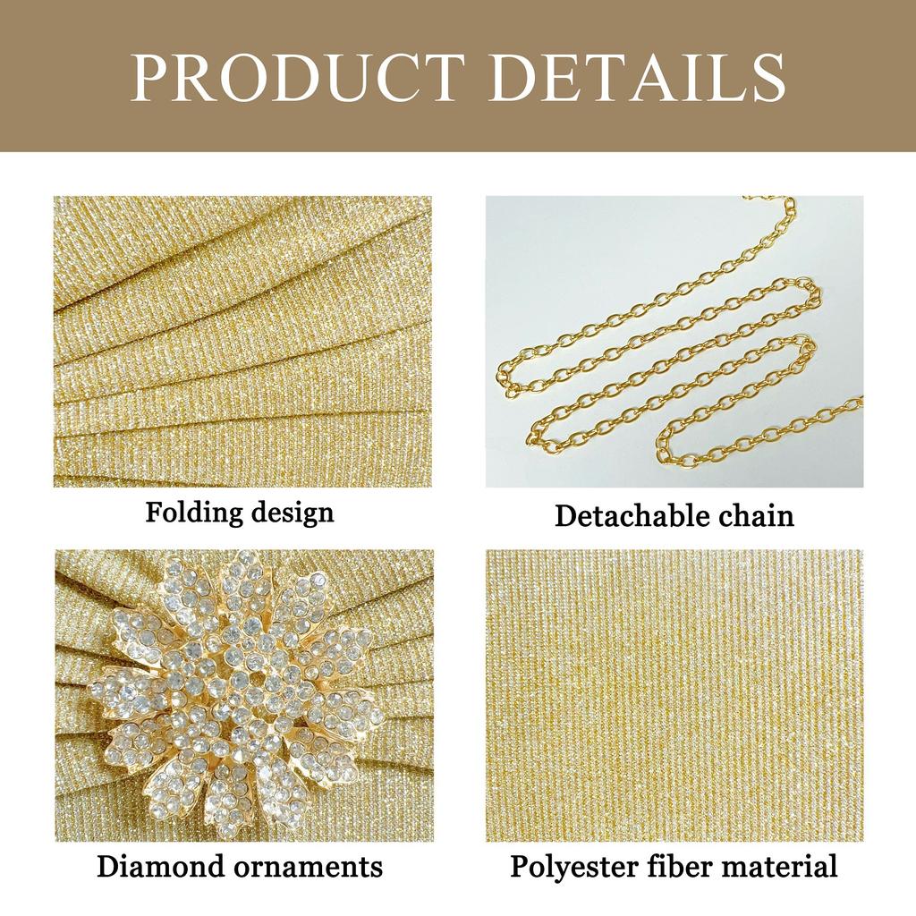 New Elegant Evening Bag for Women,Stylish Party Clutch Shoulder Handbag