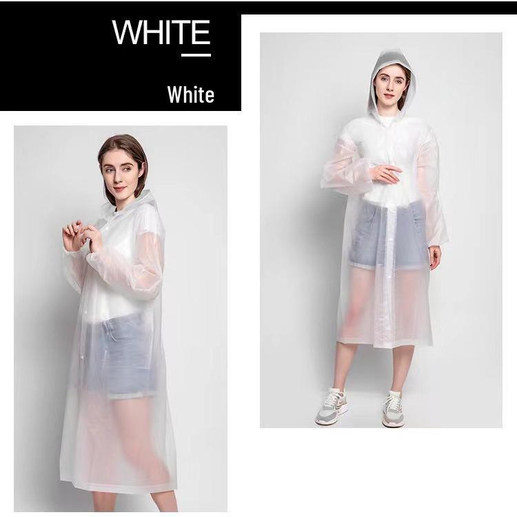 Children's Long Stormproof Hiking Poncho - Waterproof, Portable, and Thickened for Outdoor Adventures.