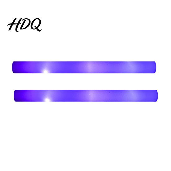 Safe Foam Light Sticks 2 Pcs Glow Sticks 19" LED Up with 3 Party Favors for Kids Modes Colorful Flashing in The Dark Wedding Favor Wands