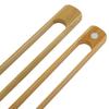 Magnetic Toaster Tongs Bamboo Serving Tongs 8.66 Inch Kitchen Utensils for Cooking Toast Bacon Muffin Bagel