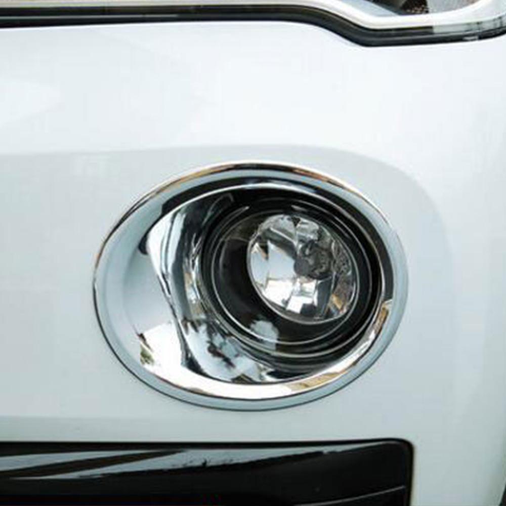 Car Front Fog Lamp Trim for BMW X1 F48 2016 2017 2018 2019 2Pcs/set Fog Light Cover Decorative Sticker Styling Accessories