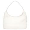 Prada Re-Edition 2000 Zipper Closure Fabric Underarm Bag Tote Shoulder Bag Women bags White 1NE515_2DXO_F0964