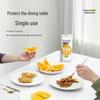 ZISIZ Thickened Waterproof Disposable Tablecloth