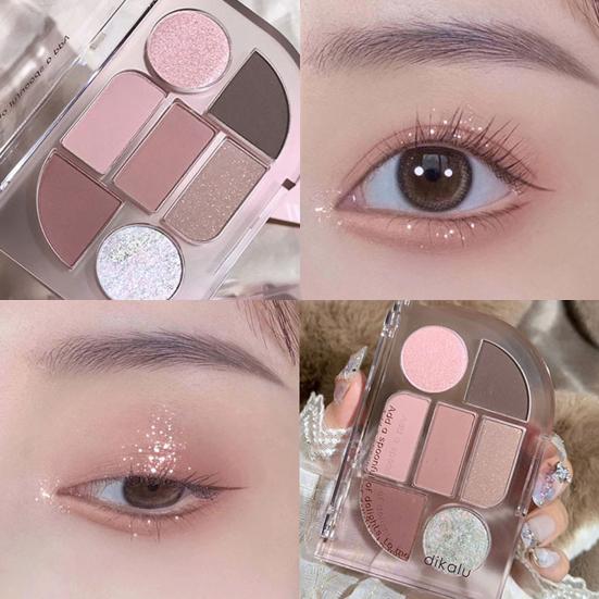 

Долговечная паста Fitly 7 цветов телесного цвета для макияжа глаз шелковистая блестящая палитра теней для век аксессуар для красоты