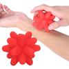 2 Colors Acupoint Massage Ball Muscle Release Deep Tissue Massage Silicone Fitness BallRed
