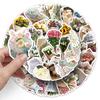 50 Sheets Cartoon Creative DIY Stickers Set for Journals