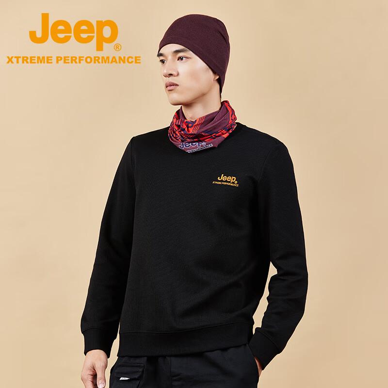 Jeep Men's Thermal Fleece-Lined Hoodie
