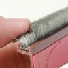 Door Bottoom Draft Stopper with Brush Wind Noise Reduction Seal Strip Under Door Sealing Blocker Guard Sealer Door Weatherstrip