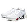 FILA Athletics Mind 3s Comfortable Fashion Fabric TPU Mesh Low-Top Casual Running Shoes Men sneaker FILA-White A12M122106FWT