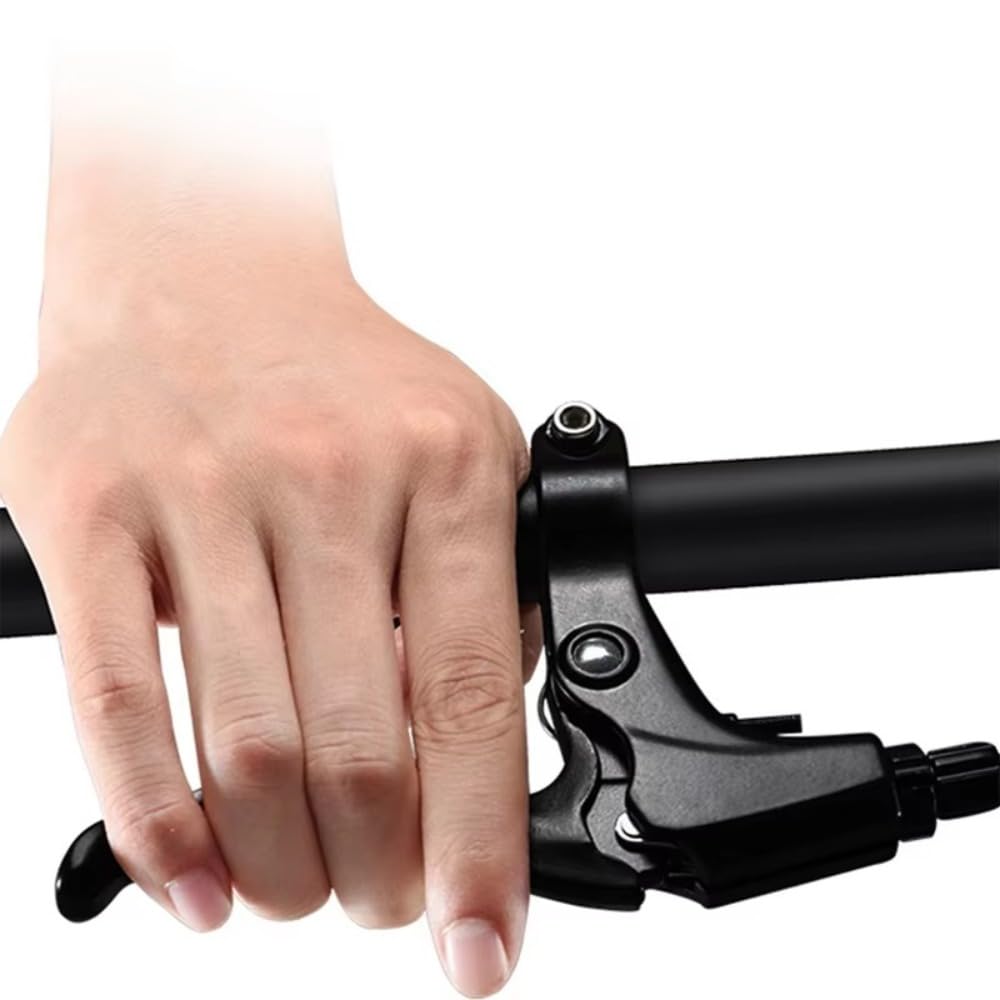 1 Pair Bicycle Brake Handle Fits 22.2mm Handlebar Aluminum Alloy