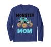 Monster Truck Are My Jam Monster Truck Mom Mother's Day Long Sleeve T-Shirt
