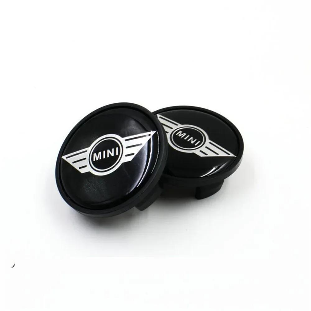 54mm-4pcs Suitable for modification of the logo of the center cover of BMW mini hub cover Cooper mini countryman car tire.