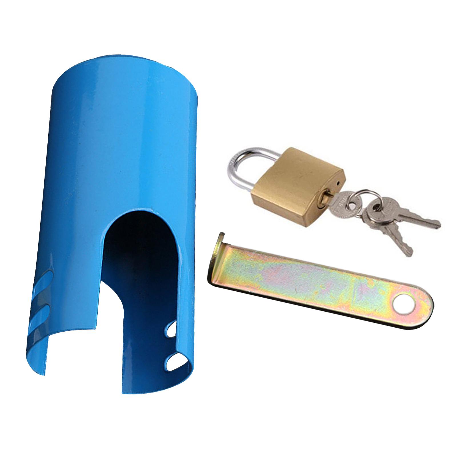 Multifunctional Padlock Protective Lock Tap Protective Cover Hose School Garden Backyard Yard