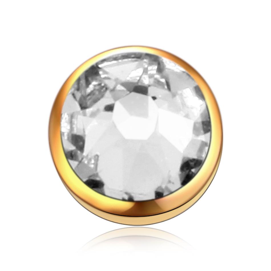 1 Pezzo Titanio G23 Cristallo CZ Micro Piercing Dermalico 3/4/5/7mm Ancora Dermalica Piercing Superficiali Opale Skin Diver Basi Gioielli per il Corpo